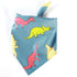 Dog Dinosaur Bandanas Birthday Scarf for Pet