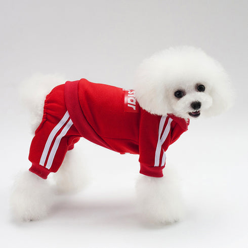 Four-Leg Sport Hoodie Puppy Clothes