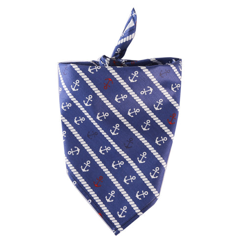 Washable Dog Sailboat Bandanas