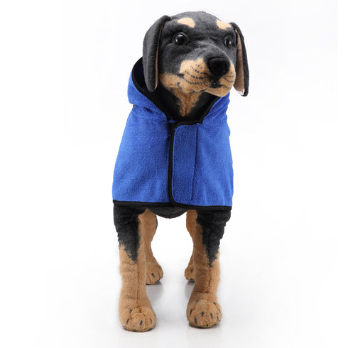 Dog Bathrobe Towel Pet Drying Robes