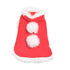 Cat Christmas Cloak Small Dog Halloween Costume