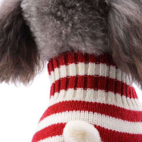 Dog Sweater Christmas Cat Winter Warm Clothes