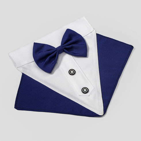 Dog Tuxedo Wedding Dog Bandana Collar