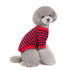 Dog Clothes Striped T-Shirt for Small Dogs