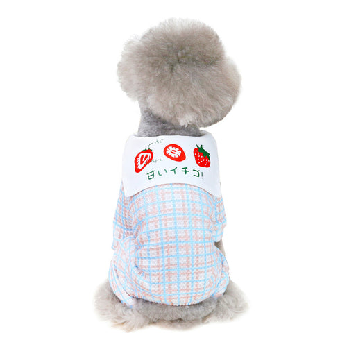 Soft & Comfy Strawberry T-Shirt for Dogs