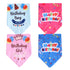 Dog Birthday Bibs Pet Happy Birthday Bandanas