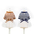 Puppy Clothes Lace Striped Dress