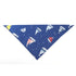Summer Pet Bandanas Ocean Pet Triangle Scarf