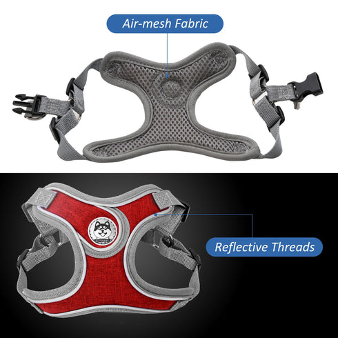Breathable Soft Air Mesh Harnesses for Puppy