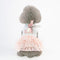 Dog Princess Dress with Rabbit Lace Gauze Skirt