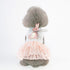 Dog Princess Dress with Rabbit Lace Gauze Skirt