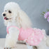 Cute Lace Flower Princess Dog Dress