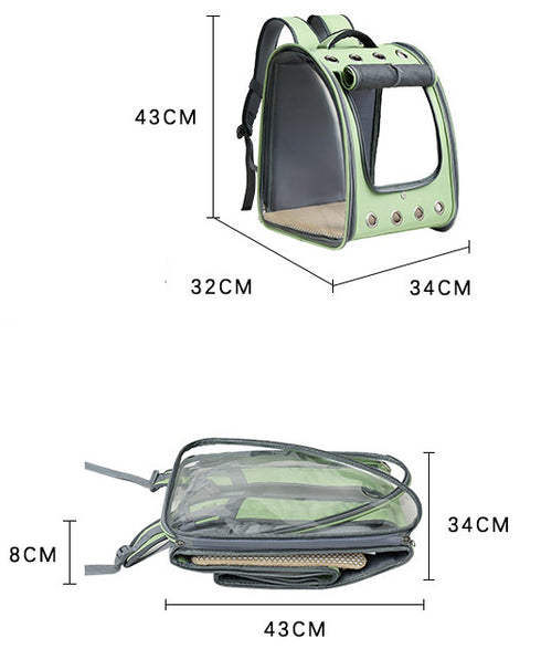 Pet Carrier Backpack for Outdoor Use