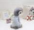 Long Sleeves Dog Pajamas Striped Pet Jumpsuits