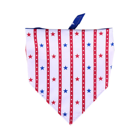 Pet Bibs Scarf for Independence Day