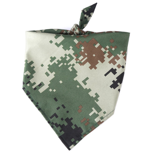 Camouflage Green Army Dog Bandana