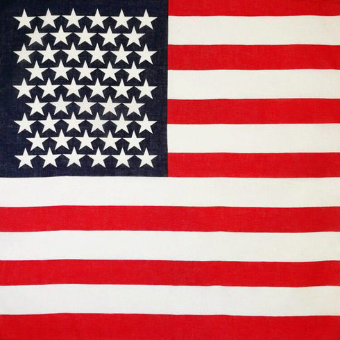 American Flag Bandana Dog Bib Scarf