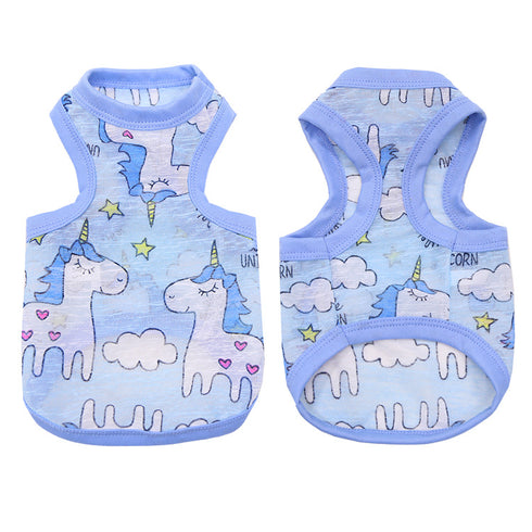 Puppy Apparel Summer Shirts Cute Vest