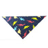 Dog Dinosaur Bandanas Birthday Scarf for Pet