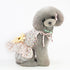 Dog Birthday Princess Flower Gauze Lace Skirt