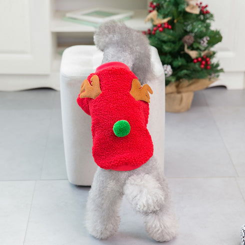 Dog Holiday Sweater Christmas Winter Clothes