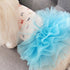 Dog Blue Dresses Party Birthday Pet Apparel