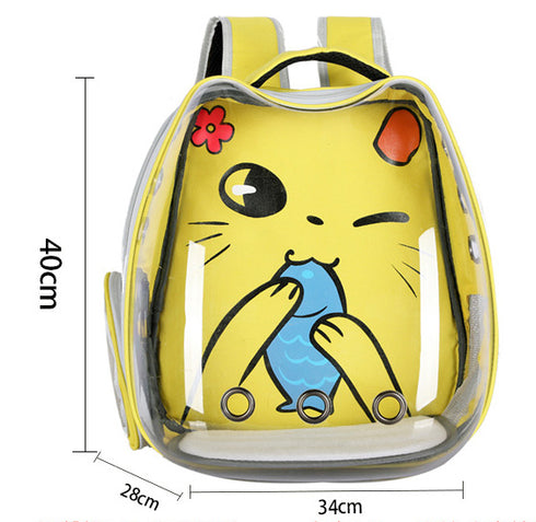 Space Capsule Airline-Approved Dog Backpack