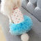 Dog Blue Dresses Party Birthday Pet Apparel