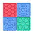 Dog Licking Mat Slow Feeder Peanut Lick Pad with Suction