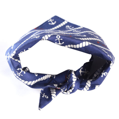 Summer Pet Bandanas Ocean Pet Triangle Scarf