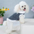 Dot Birthday Dress Doggie Wedding Skirt