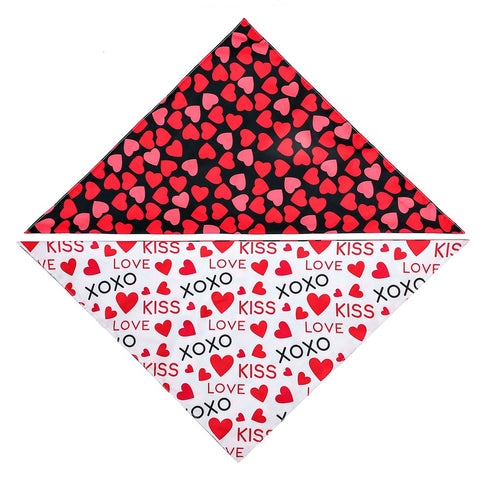 Valentine's Day Dog Bandana Love Puppy Scarf