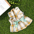 Cute Pet Summer Bow Wedding Dress