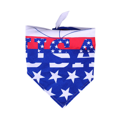Pet Bibs Scarf for Independence Day
