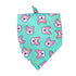 Cute Fox Pattern Dog Puppy Bandana