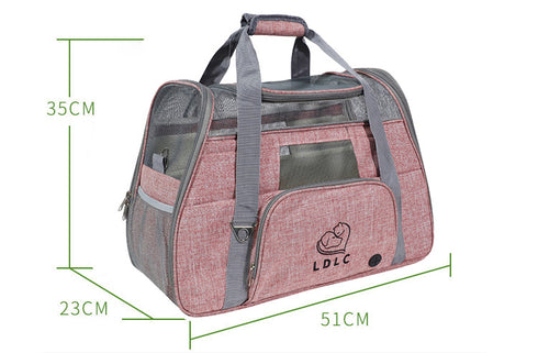 Soft-Sided Pet Travel Carrier for Cats