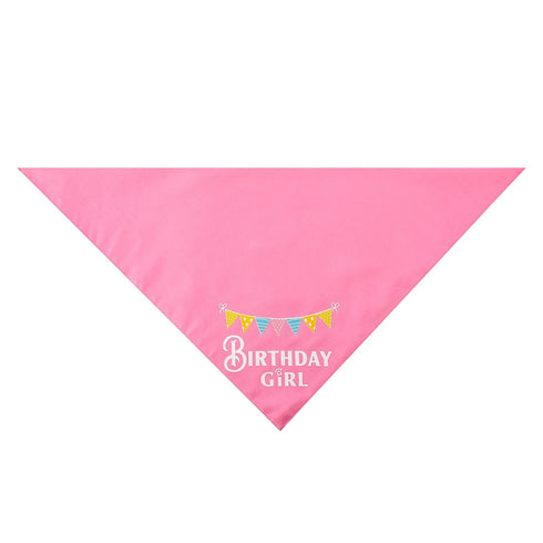 Dog Birthday Puppy Triangle Scarf