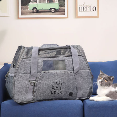 Soft-Sided Pet Travel Carrier for Cats