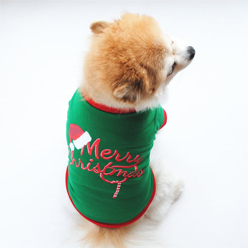 Cute Dog Clothing Christmas Dog Shirts
