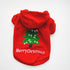 Puppy Christmas Pet Santa Claus Suit
