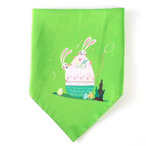 Easter Dog Bandanas Scarf Holiday for Puppy