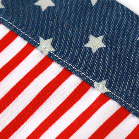Cute American Flag Dog Bandana