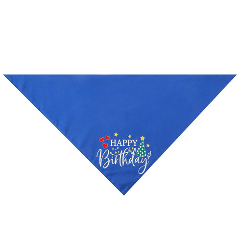 Dog Birthday Puppy Triangle Scarf
