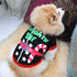 Cute Dog Clothing Christmas Shirt