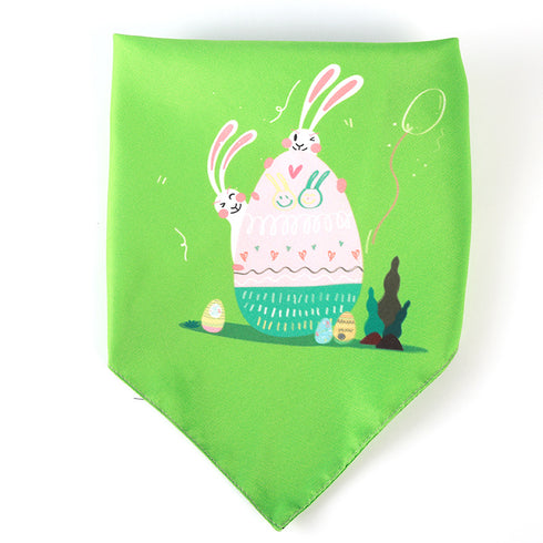 Easter Dog Bandanas Scarf Holiday for Puppy