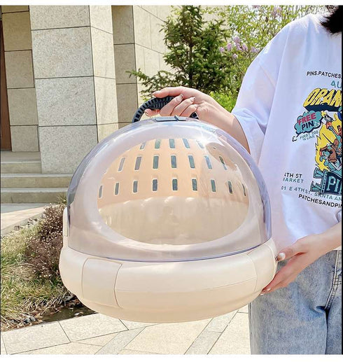 Transparent Bubble Carrier for Kittens