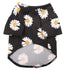 Dog Summer Cute Floral Shirts Clothes