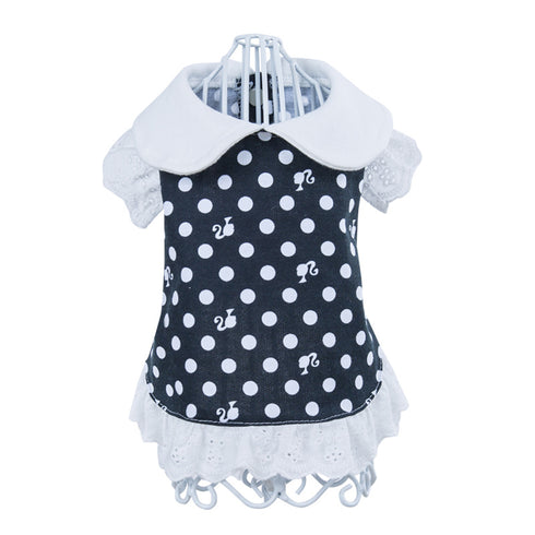 Dot Birthday Dress Doggie Wedding Skirt