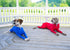 Dog Jumpsuit Zip Up Dog Plain Blank Clothes