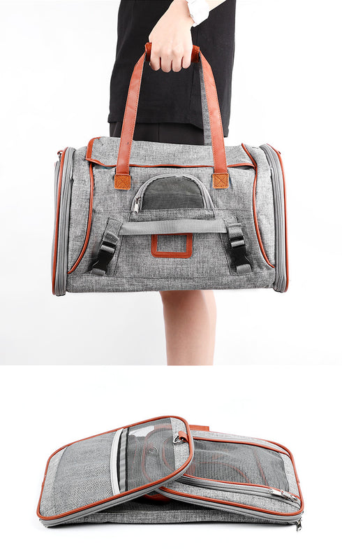 Pet Carrier Soft Sided Travel Carrier Bag